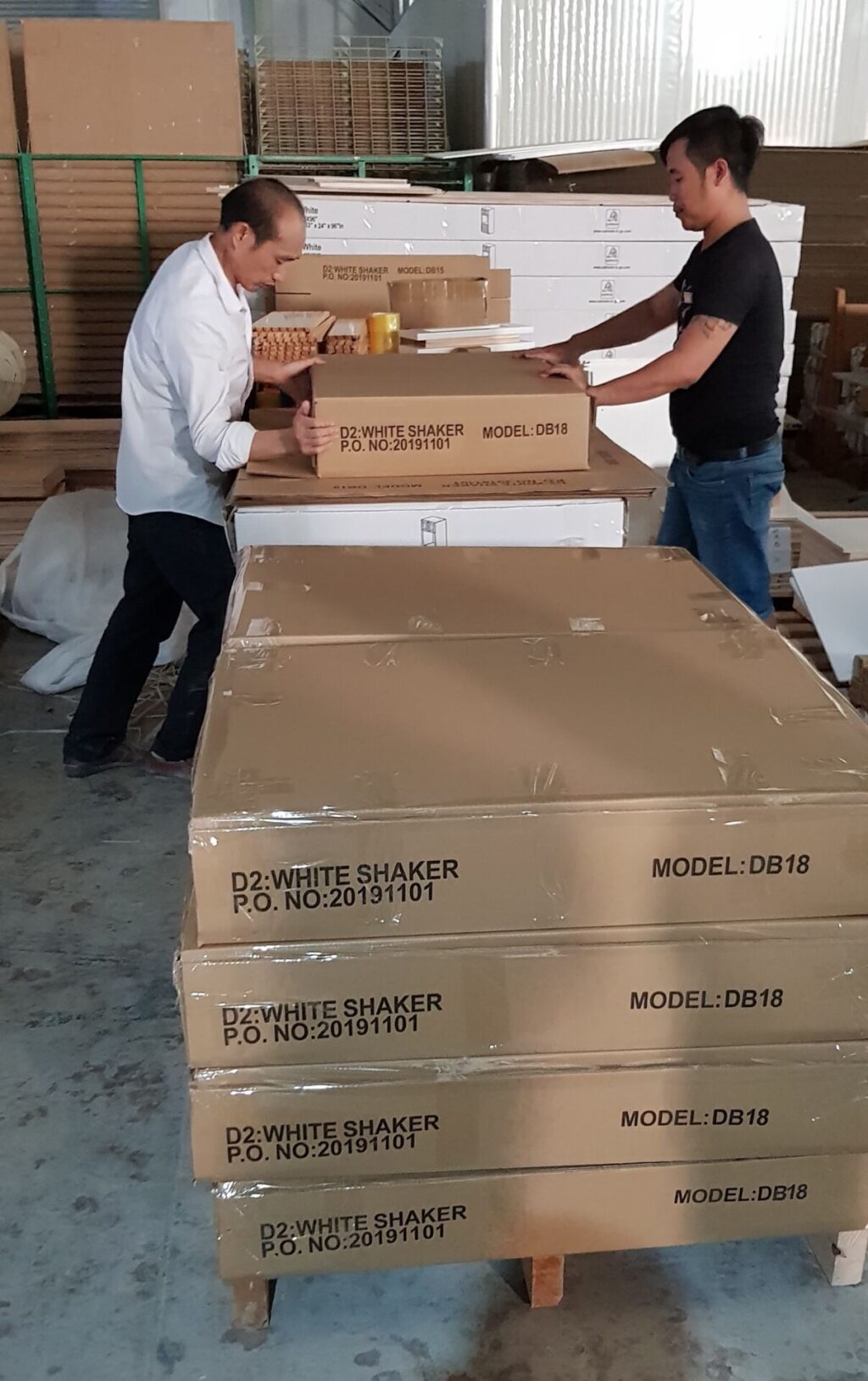 Norwood Cabinets Packaging