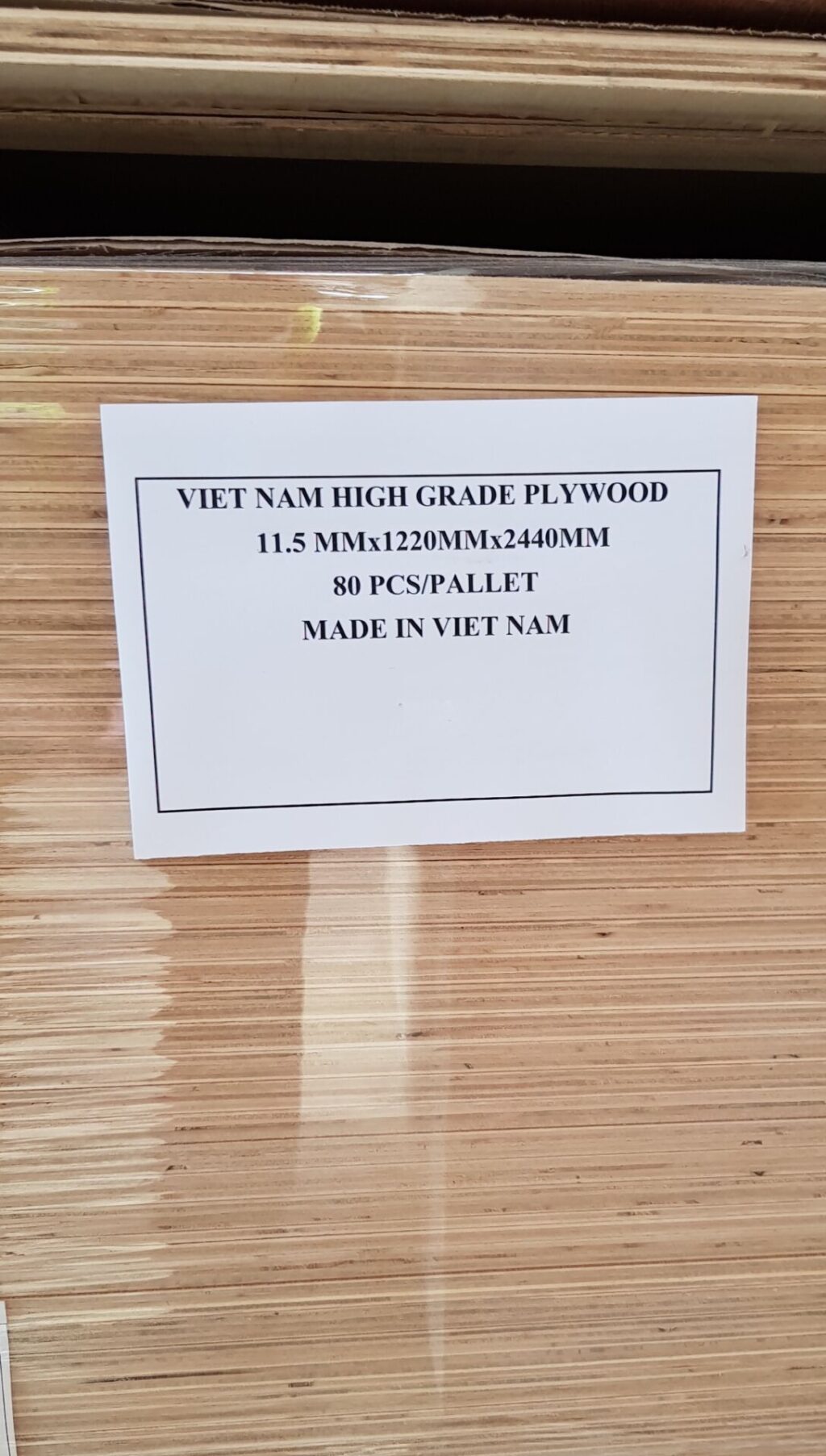 Plywood Packaging at Norwood