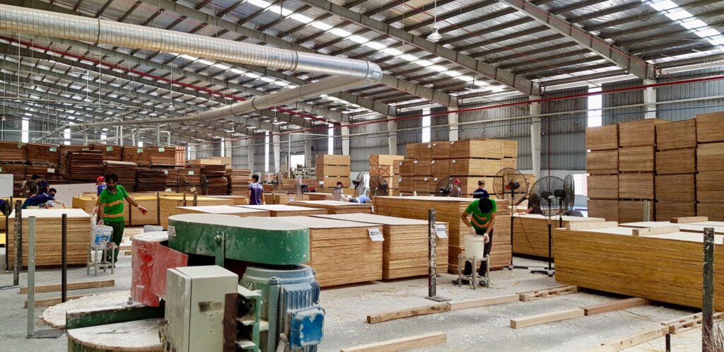 Plywood Production at Norwood